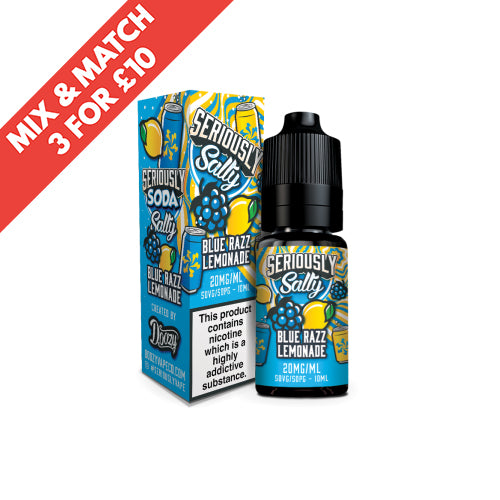 DOOZY VAPE | Genuine | Nic Salts | 10ml Seriously Soda | All Flavours | 10mg 20mg | Selling Fast | UK