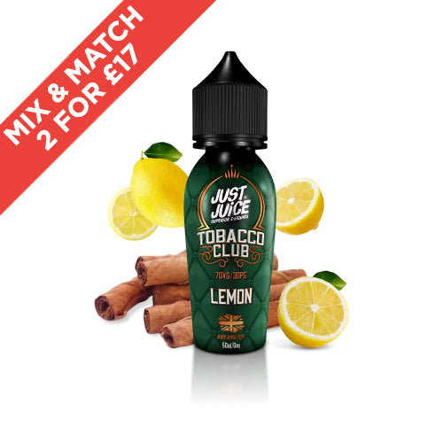 JUST JUICE | Genuine | Shortfill | 50ml Tobacco | All Flavours | Selling Fast | UK