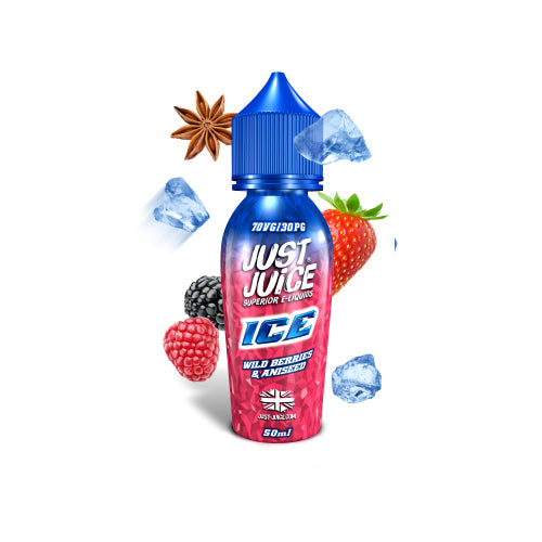 JUST JUICE | Genuine | Shortfill | 50ml Ice | All Flavours | Selling Fast | UK