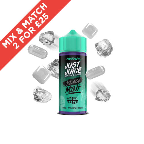 JUST JUICE | Genuine | Shortfill | 100ml Mint | All Flavours | Selling Fast | UK