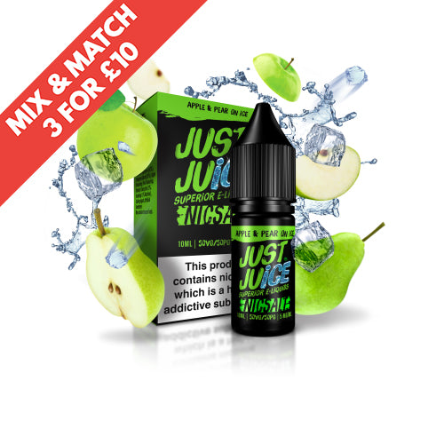 JUST JUICE | Genuine | Nic Salts | 10ml | All Flavours | 5mg 11mg 20mg | Selling Fast | UK