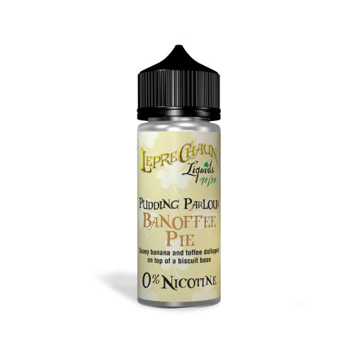 LEPRECHAUN LIQUIDS | Genuine | Shortfill | 100ml Pudding Parlour | All Flavours | Selling Fast | UK