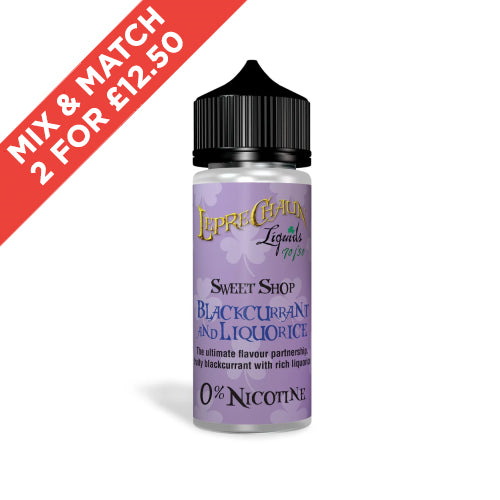 LEPRECHAUN LIQUIDS | Genuine | Shortfill | 100ml Sweet Shop | All Flavours | Selling Fast | UK