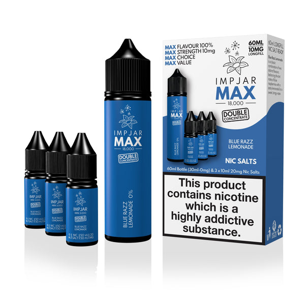 IMP JAR MAX | Genuine | Shortfill | 60ml | 10MG | Selling Fast | UK