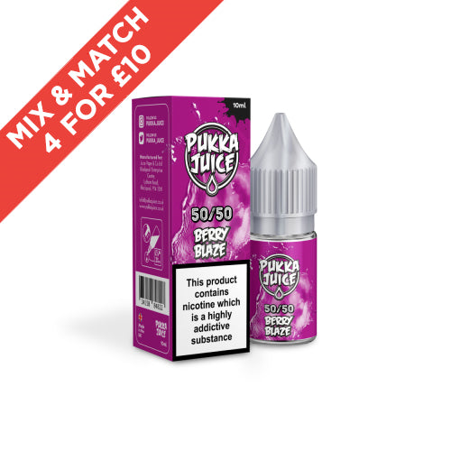 PUKKA JUICE | Genuine | 50-50 | 10ml | All Flavours | 3mg 6mg 12mg | Selling Fast | UK