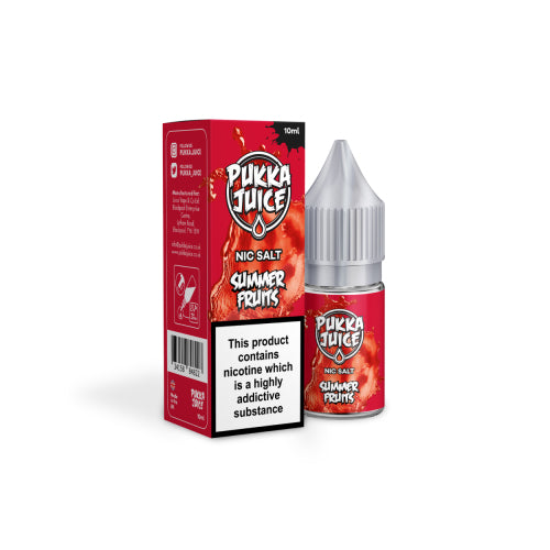 PUKKA JUICE | Genuine | Nic Salts | 10ml | All Flavours | 10mg 20mg | Selling Fast | UK