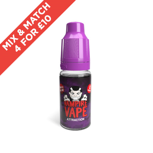 VAMPIRE VAPE | Genuine | 50-50 | 10ml | All Flavours | 3mg 6mg 12mg 18mg | Selling Fast | UK