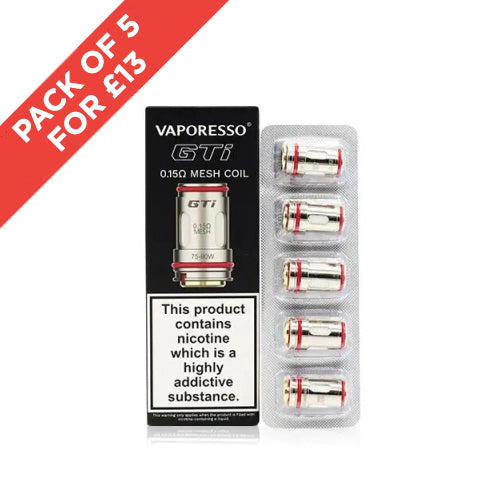 VAPORESSO | Genuine | GTI Coil | 0.15 ohm 0.20 ohm 0.40 ohm | Selling Fast | UK