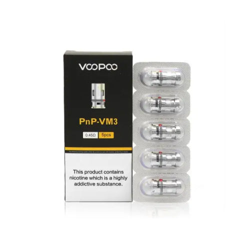 VOOPOO | Genuine | PNP Coils | 0.15 ohm 0.2 ohm 0.3 ohm 0.45 ohm 0.6 ohm Coils | UK