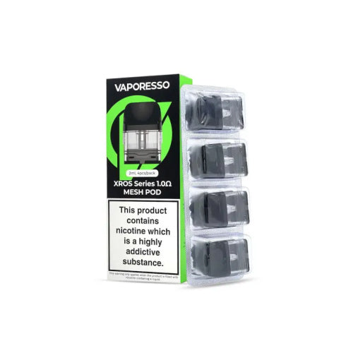 VAPORESSO | Genuine | Xros Mesh Pods | 0.60 ohm 0.80 ohm 1.0 ohm 1.20 ohm | UK