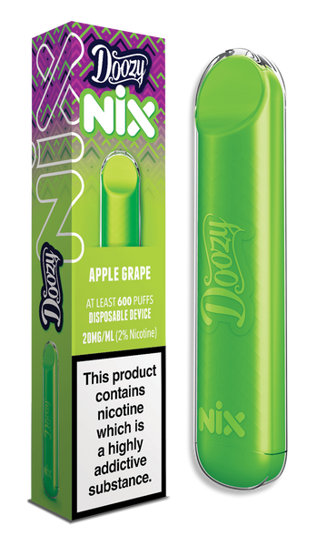 DOOZY VAPE | Genuine | Disposable | NIX 0mg 10mg 20mg | All Flavours | UK | MHRA