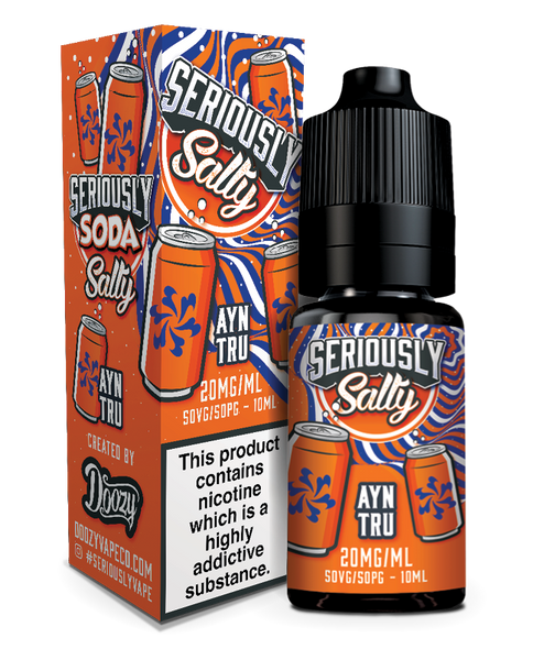 DOOZY VAPE | Genuine | Nic Salts | 10ml Seriously Soda | All Flavours | 10mg 20mg | Selling Fast | UK