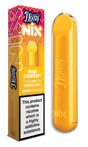 DOOZY VAPE | Genuine | Disposable | NIX 0mg 10mg 20mg | All Flavours | UK | MHRA