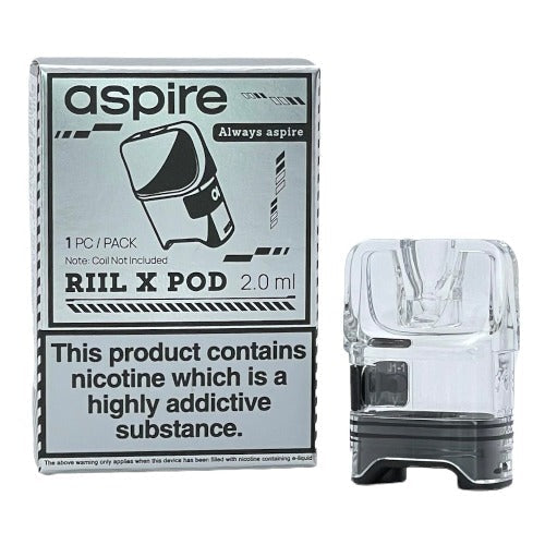 ASPIRE | Genuine | RIIL X | Replacement Pod | Selling Fast | UK