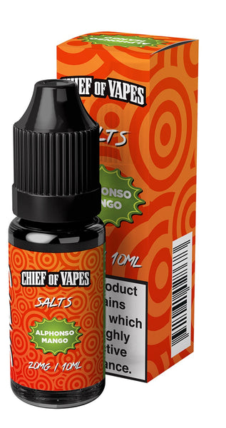 CHIEF OF VAPES | Genuine | Nic Salts | 10ml | All Flavours | 10mg 20mg | Selling Fast | UK