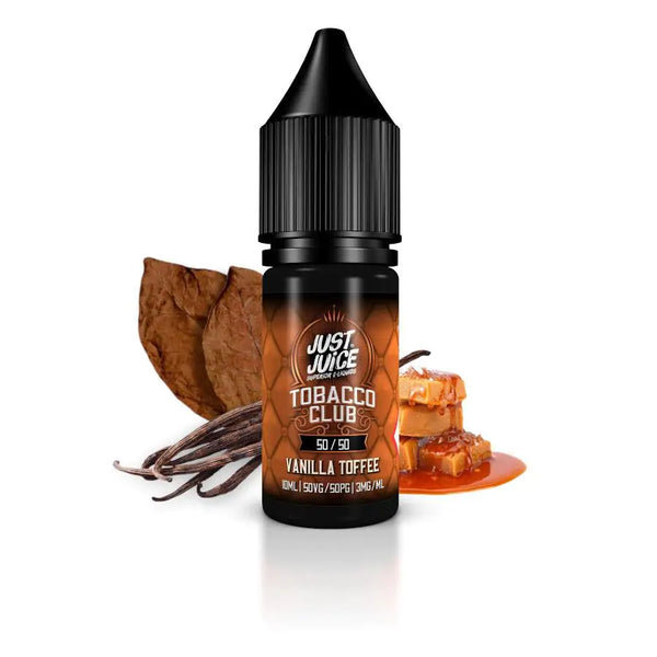 JUST JUICE | Genuine | 50-50 | 10ml Tobacco | All Flavours | 3mg 6mg 12mg | Selling Fast | UK
